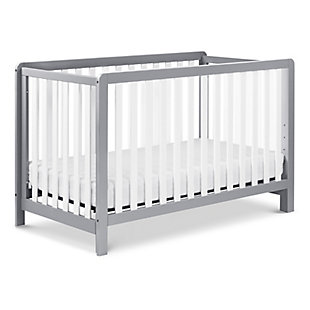 Carter's by Davinci Colby 4-in-1 Low Profile Convertible Crib, Gray/White, large