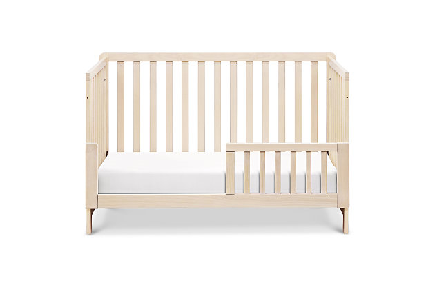 The Carter’s Colby 4-in-1 low profile convertible crib combines clean lines, outstanding quality and multi-functional design. Converts to a toddler bed, daybed and full size bed for use long past the nursery years. Coordinates with the Colby 3-drawer and 6-drawer dressers for a beautifully equipped ensemble.Made of New Zealand pine wood | Mattress platform offers four adjustable height options to accommodate your growing baby | GREENGUARD Gold Certified - screened for 360 VOCs and over 10,000 chemicals | Converts to toddler bed, daybed and full size bed (conversion kits sold separately) | Finished in non-toxic multi-step painting process, lead and phthalate safe | Mattress sold separately | Assembly required