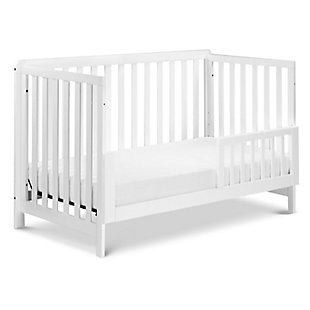 The Carter’s Colby 4-in-1 low profile convertible crib combines clean lines, outstanding quality and multi-functional design. Converts to a toddler bed, daybed and size bed for use long past the nursery years. Coordinates with the Colby 3-drawer and 6-drawer dressers for a beautiy equipped ensemble.Made of New Zealand pine wood | Mattress platform offers four adjustable height options to accommodate your growing baby | GREENGUARD Gold Certified - screened for 360 VOCs and over 10,000 chemicals | Converts to toddler bed, daybed and size bed (conversion kits sold separately) | Finished in non-toxic multi-step painting process, lead and phthalate safe | Mattress sold separately | Assembly required