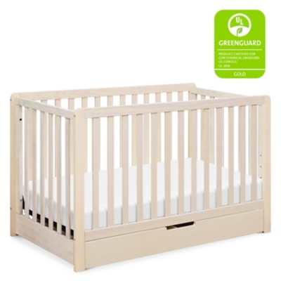 Carter's by Davinci Colby 4-in-1 Convertible Crib with Trundle Drawer, Beige, large