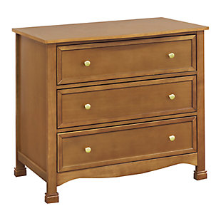 Davinci Kalani 3 Drawer Dresser, Brown, large