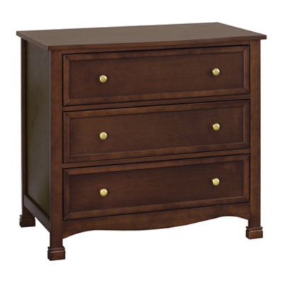 Davinci Kalani 3 Drawer Dresser, Dark Brown, large