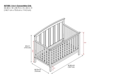 colton convertible crib