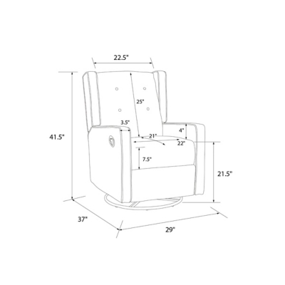 Baby mikayla outlet glider