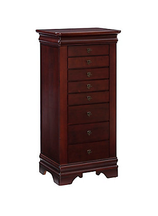 Powell Flip-top Jewelry Armoire, , large