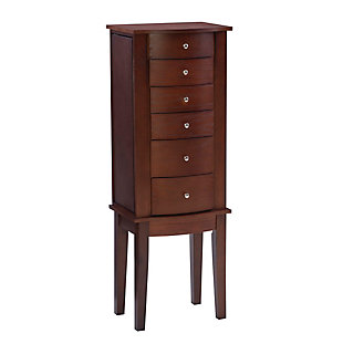 Powell Flip top Jewelry Armoire, , large