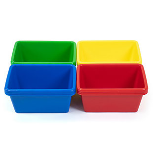 Humble Crew Primary Color Storage Bins (Set of 12), , rollover