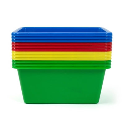 Tot Tutors - Primary Colors Large Storage Bins, Set of 4