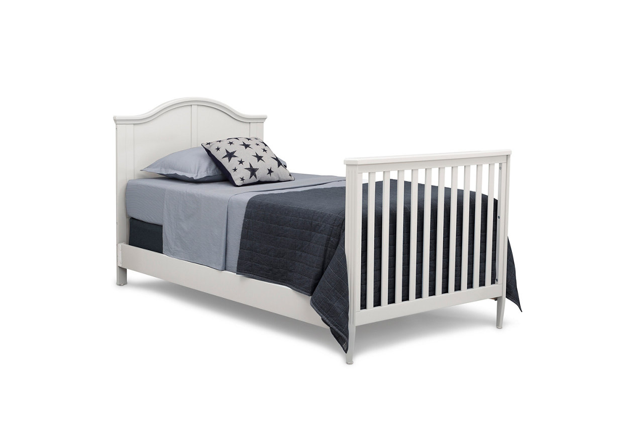 Delta Children Parker Mini Convertible, Crib Into Twin Bed