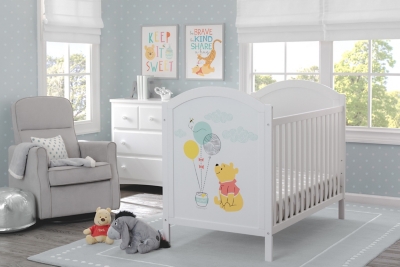 winnie the pooh cot bed with drawer