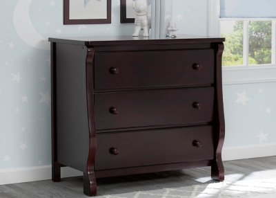 delta children 3 drawer chest
