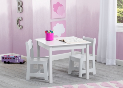 B600001130 Delta Children Mysize Kids Table And Chair Set (2  sku B600001130