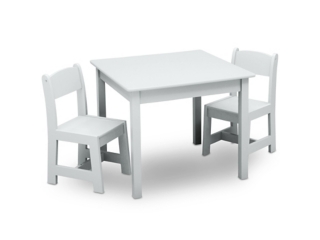 Delta Children Mysize Kids Table And Chair Set (2 Chairs Included)
