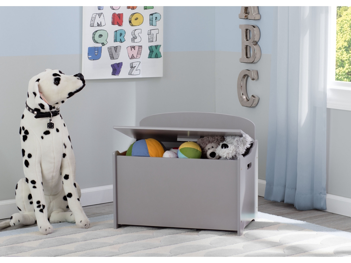 Delta Children Mysize Deluxe Toy Box | Ashley