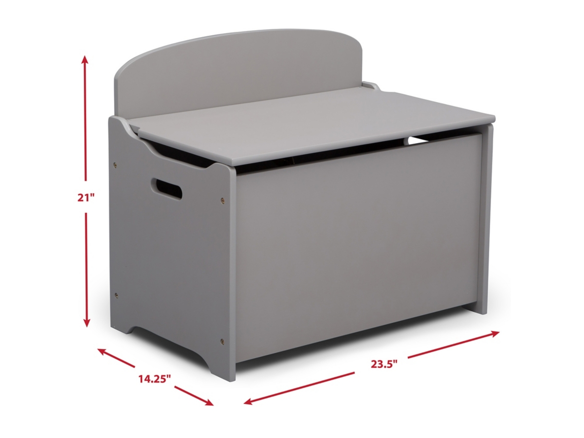 Delta Children Mysize Deluxe Toy Box | Ashley