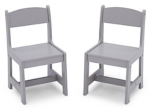 Delta Children Mysize Chairs - Pack Of 2, Gray, large