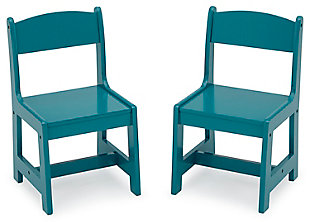 Delta Children Mysize Chairs - Pack Of 2, Teal, large