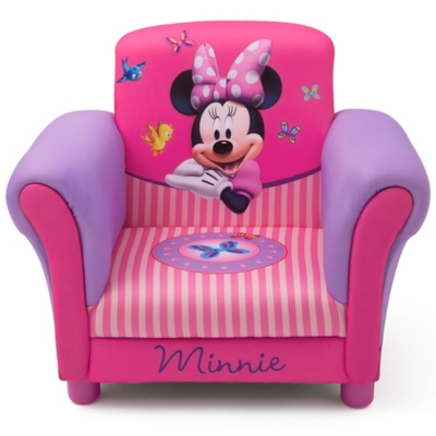 minnie mouse chair and ottoman