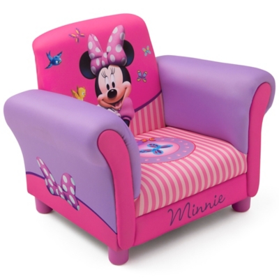 minnie mouse upholstered chair