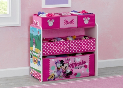 minnie mouse toy storage bin