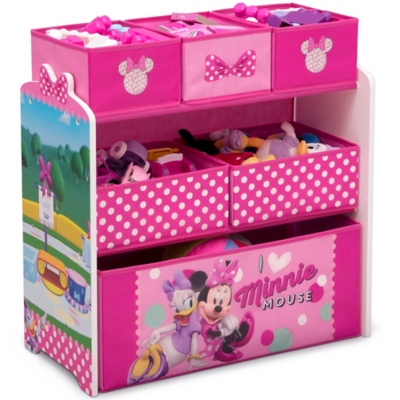 minnie mouse fabric toy box