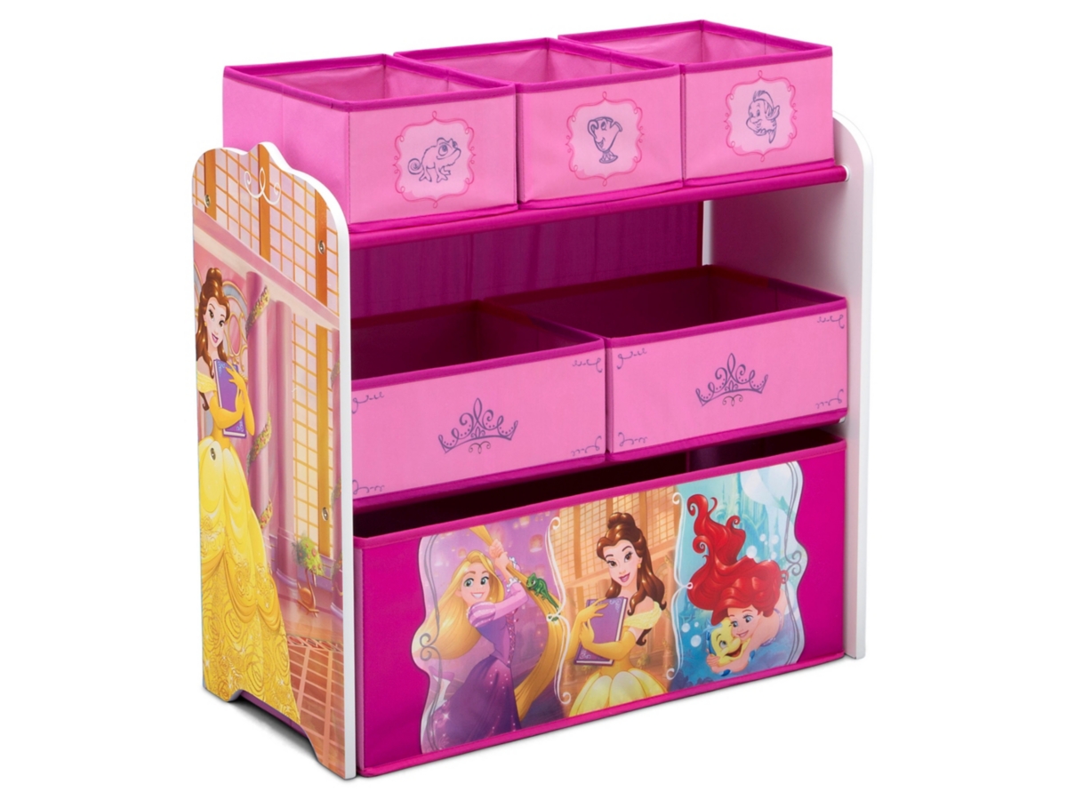 Delta Children Disney Princess 6 Bin Design And Store Toy Organizer, Toy  Storage, Baby & Toys