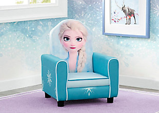Delta Children Disney Frozen Ii Elsa Figural Upholstered Kids Chair, , rollover