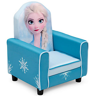 Delta Children Disney Frozen Ii Elsa Figural Upholstered Kids Chair, , large