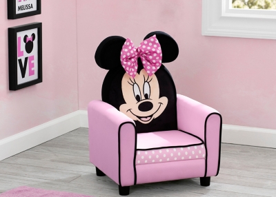minnie mouse chair and ottoman
