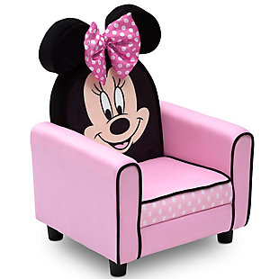 Delta Children Disney Minnie Mouse Upholstered Kids Chair, , large