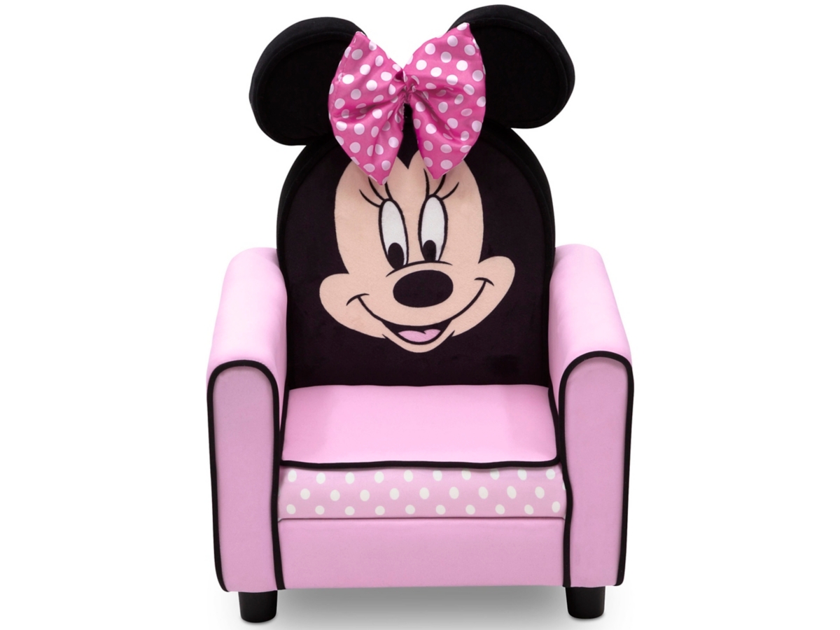 Delta Children Disney Minnie Mouse Upholstered Kids Chair, , large