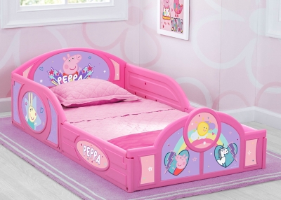 Delta Children Peppa Pig Sleep And Play Toddler Bed By Delta Children, , rollover