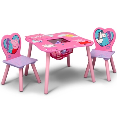 Delta Children Peppa Pig Table And Chair Set With Storage By Delta Children, , large