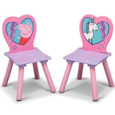 Peppa pig folding cheap table and chairs