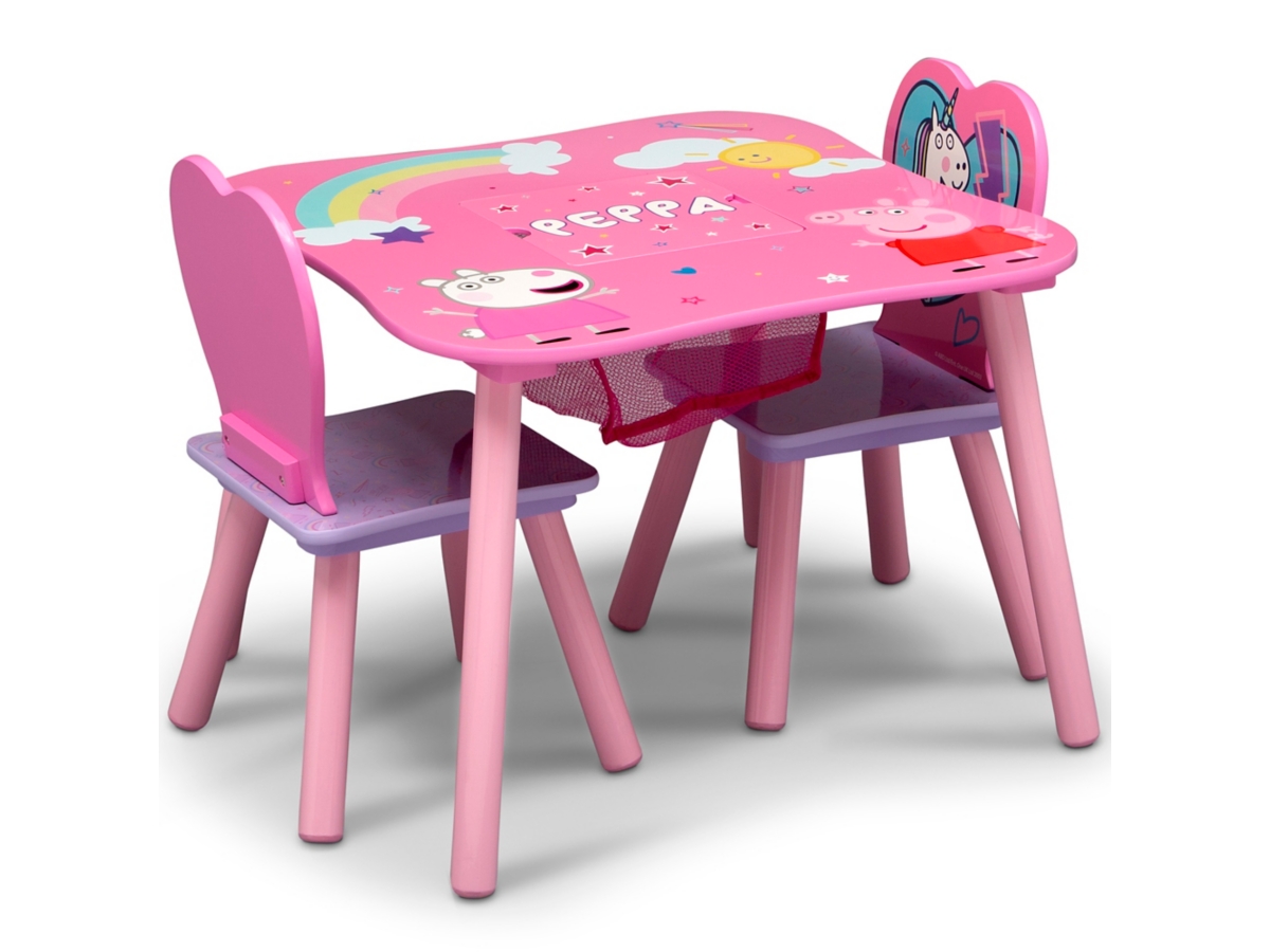 Peppa pig kids table hotsell