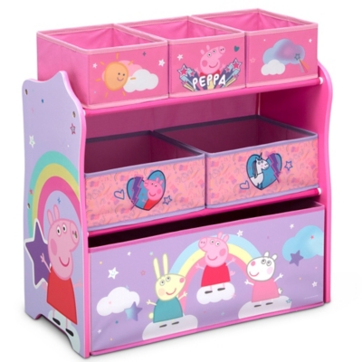 Peppa Pig Chair Desk with Storage Bin - Delta Children