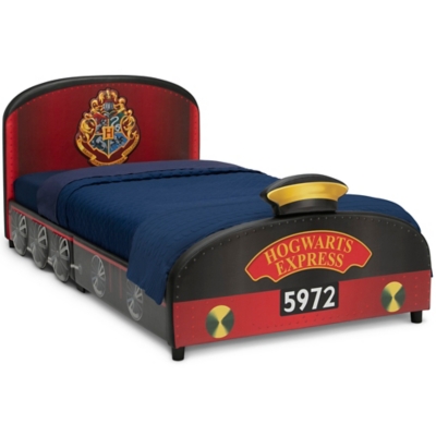 Delta Children Harry Potter Hogwarts Express Upholstered Twin Bed By, , rollover