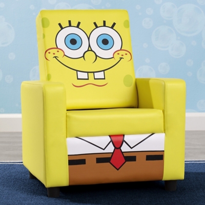 Delta Children Spongebob Squarepants High Back Upholstered Chair By, , large