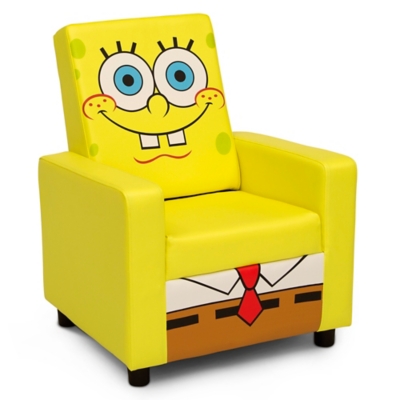 Delta Children Spongebob Squarepants High Back Upholstered Chair By, , large