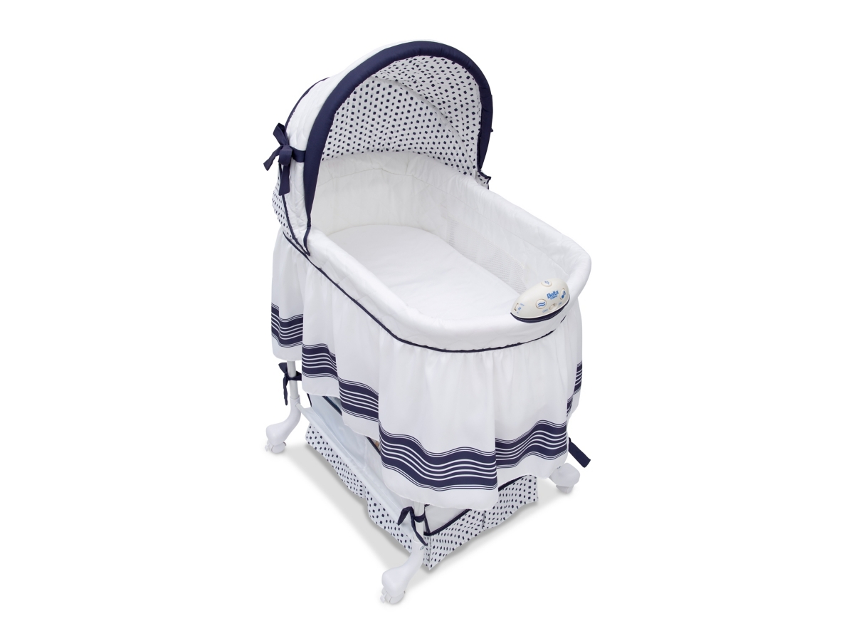 Delta children's products gliding bassinet best sale