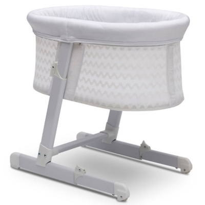 Delta Children Simmons Kids Oval City Sleeper Bassinet, , large