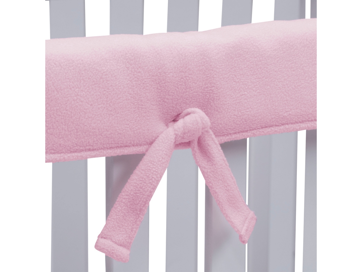 Fleece crib rail cover best sale