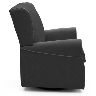 delta upholstered swivel glider chair