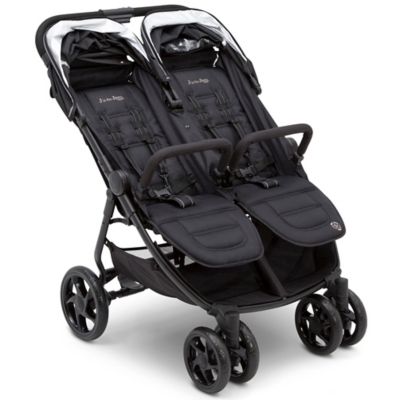 Delta Children Jeep® Destination Ultralight Side X Side Double Stroller, , rollover