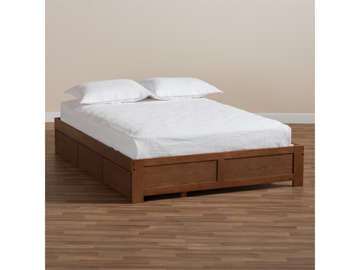 Wren 3 Drawer Platform Storage Bed Frame Ashley