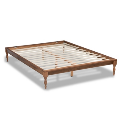 Baxton Studio Romy Vintage French Inspired Queen Wood Bed Frame