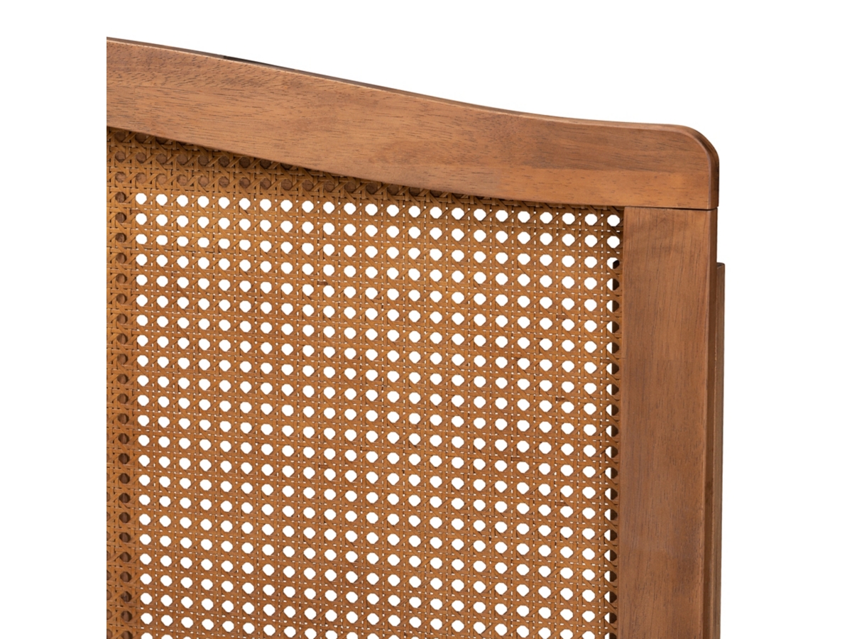 Marieke Mid Century Rattan King Headboard Ashley