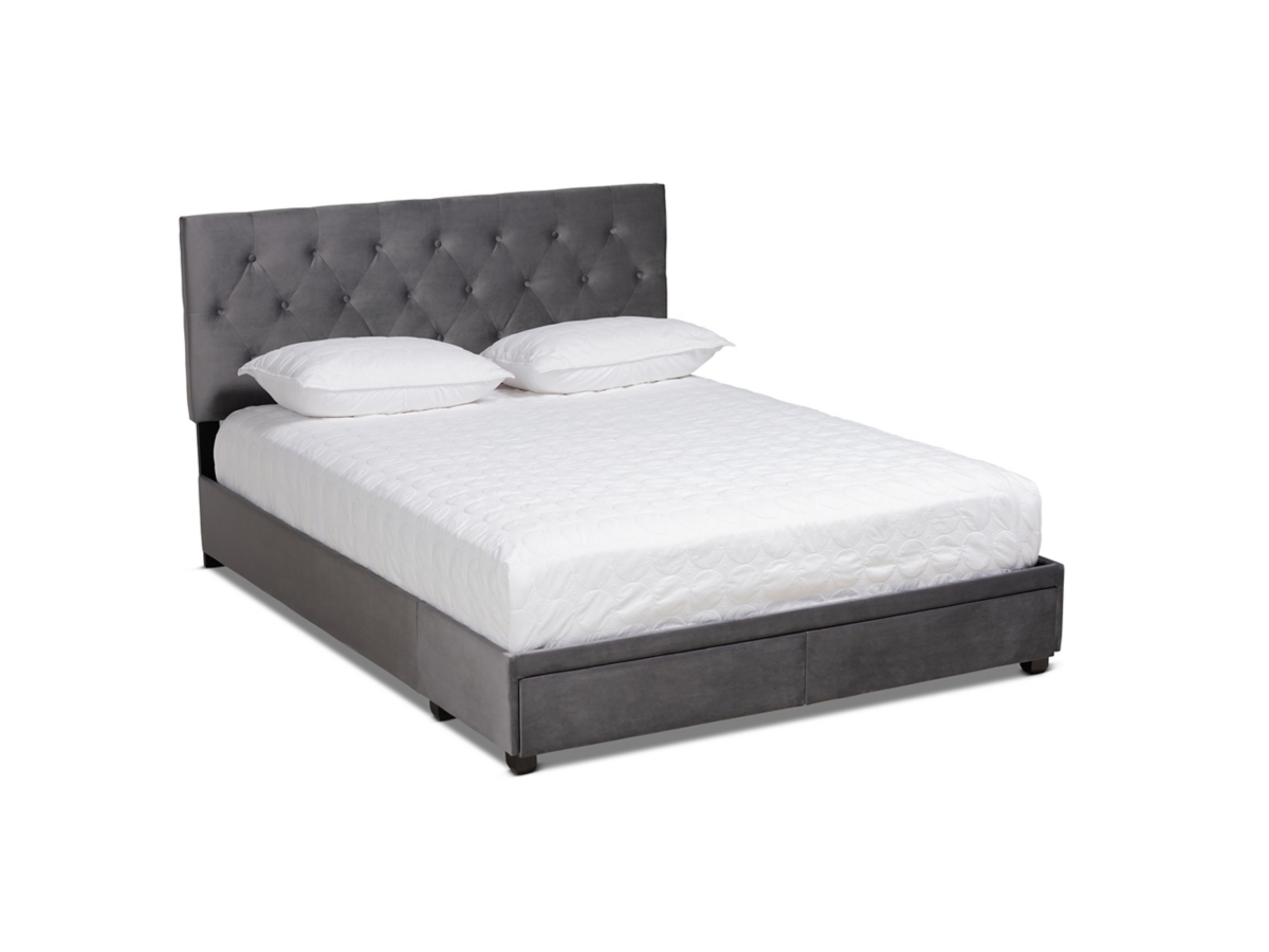 Caronia Upholstered Platform Storage Bed | Ashley