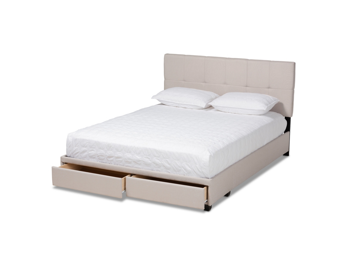 annページ Netti Upholstered 2-Drawer Platform Storage Bed | Ashley