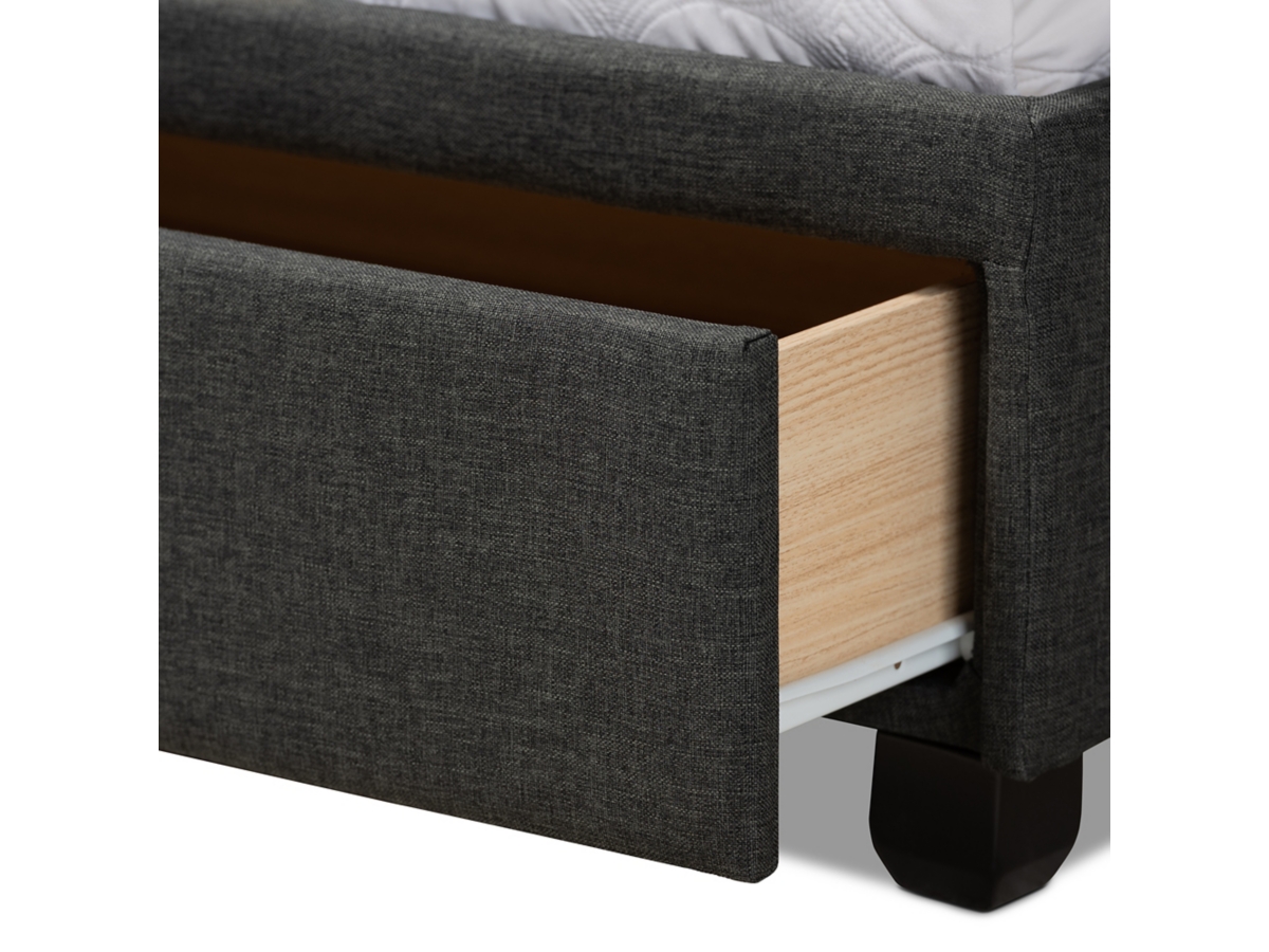 Netti Upholstered 2-Drawer Platform Storage Bed | Ashley Netti Upholstered 2-Drawer Platform Storage Bed | Ashley
